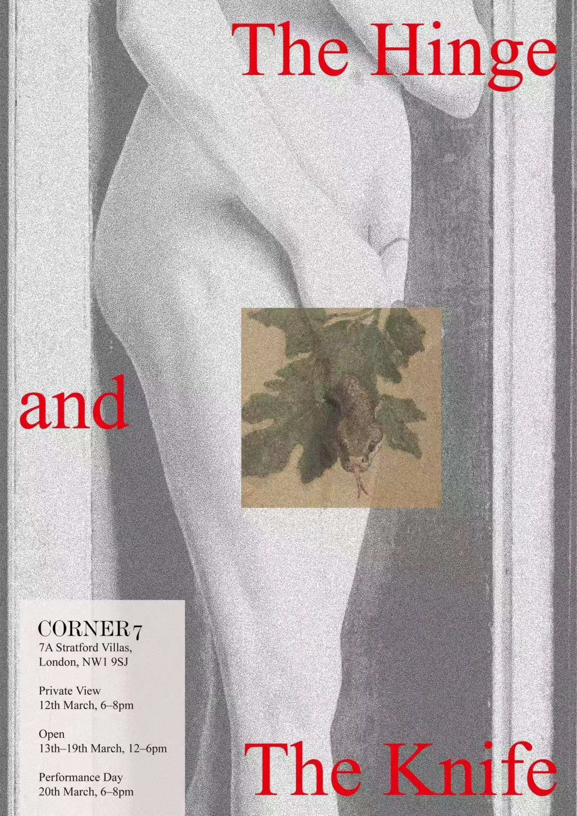 The Hinge and the Knife展览视觉